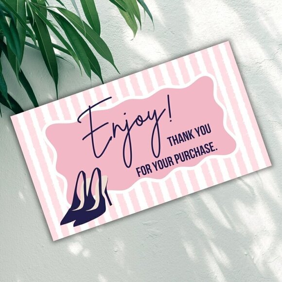 Thank You Cards: 50 Count / 5 Designs - Picture 4 of 7